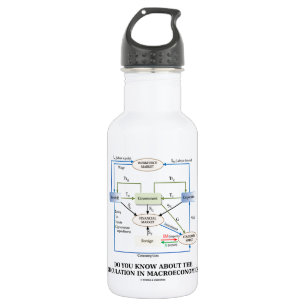 Kennen Sie in Zirkulation in der Makroökonomie Trinkflasche