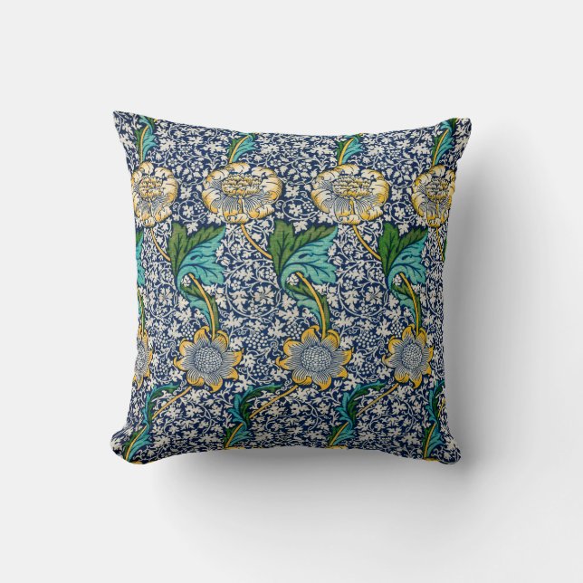 Kennet Pattern (von William Morris) Kissen (Vorderseite)