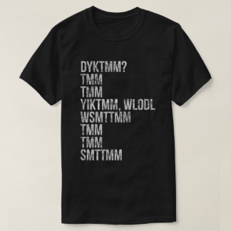 Kennst du das kryptische Muffin-Man-T-Shirt? T-Shirt