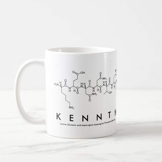 Kennth Peptidname Tasse (Links)
