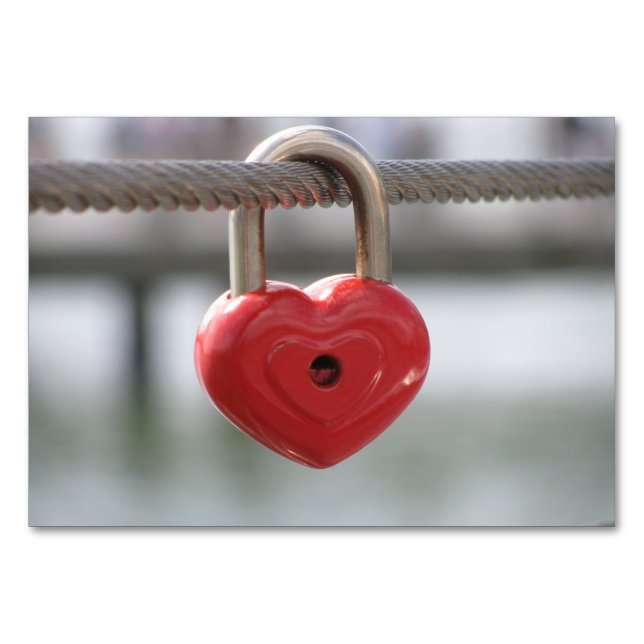 Kennwortschlüssel Tischnummer (Vorderseite)