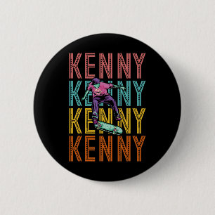 Kenny Custom Skateboarding Hob Button