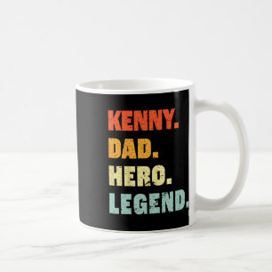 Kenny Dad Held Legende Personalisierter Benutzerna Kaffeetasse