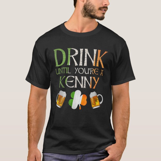 Kenny Family Name Gift For Prouds Irish From Irela T-Shirt (Vorderseite)