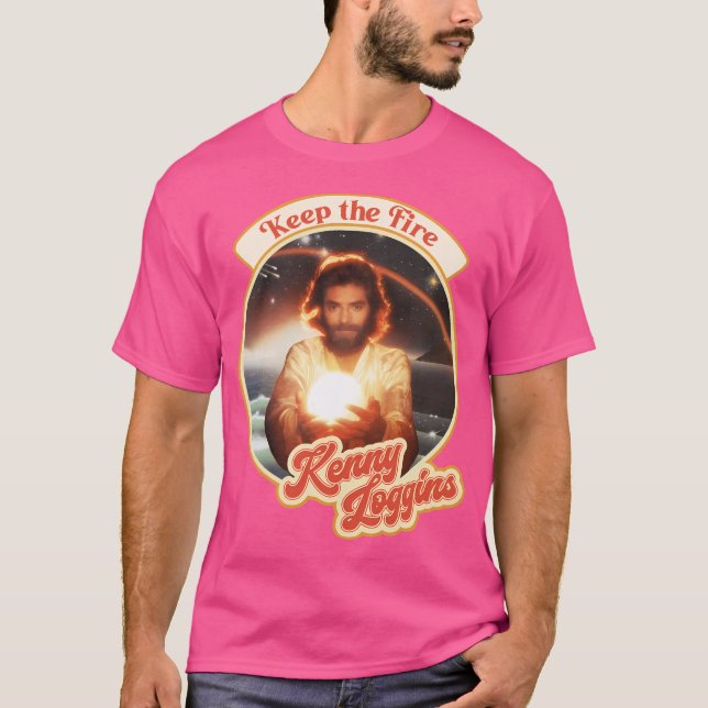 Kenny Loggins Retro T-Shirt (Vorderseite)