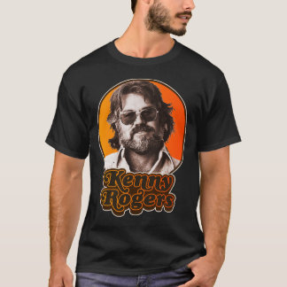 Kenny Rogers Klassischer Country-Musik-Legende T-Shirt