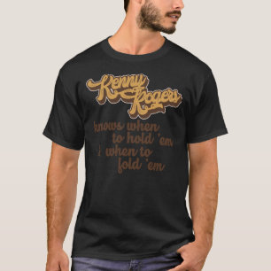 Kenny Rogers Le Gambler Classic T-Shirt