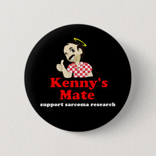 Kennys Kamerad-Sarkom-Forschungs-StützAbzeichen Button