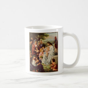 Kennzeichen 10 14, erleiden die kleinen Kinder zu Kaffeetasse