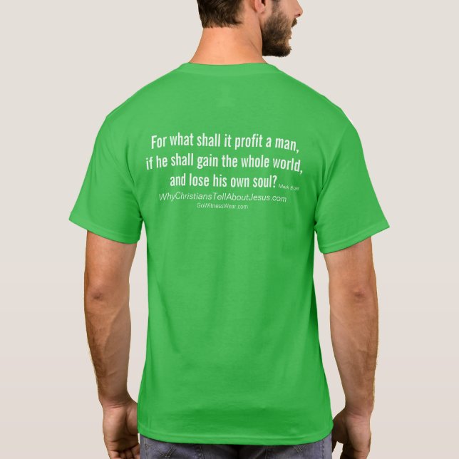 Kennzeichen-8:36 - für, was es profitiert T-Shirt (Rückseite)