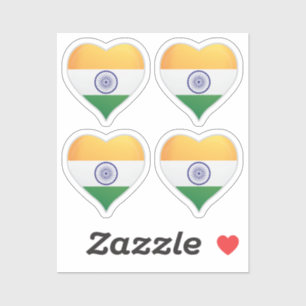 Kennzeichen der indischen Liebe Aufkleber
