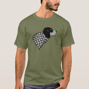 Kennzeichen des Beagle in Kabelbaum T-Shirt