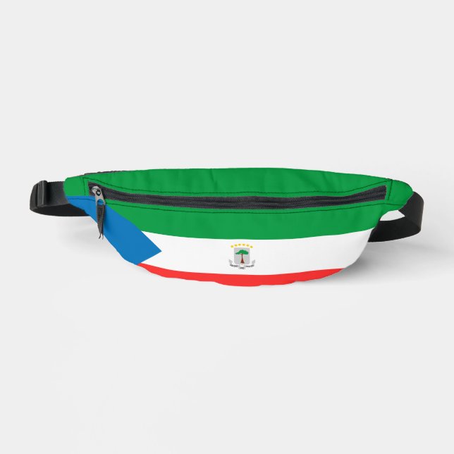 Kennzeichen für äquatoriale Guinea Bauchtasche (Vorderseite)