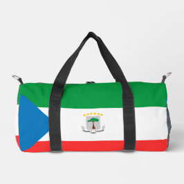 Kennzeichen für äquatoriale Guinea Duffle Bag