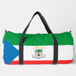 Kennzeichen für äquatoriale Guinea Duffle Bag