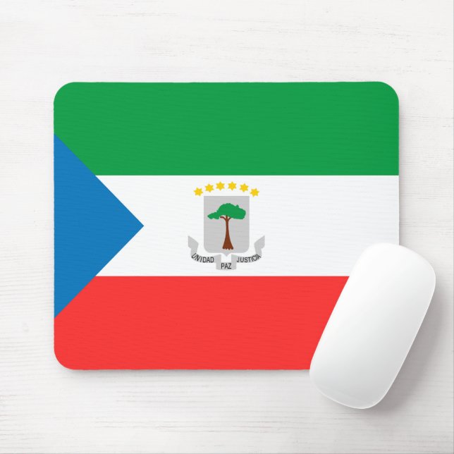 Kennzeichen für äquatoriale Guinea Mousepad (Mit Mouse)