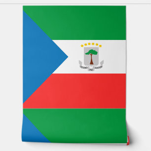 Kennzeichen für äquatoriale Guinea Tapete