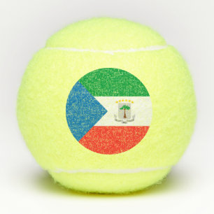 Kennzeichen für äquatoriale Guinea Tennisbälle
