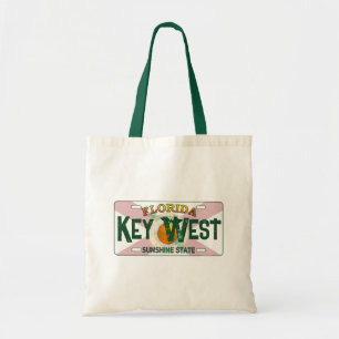 Kennzeichen für Tottasche (Key West Florida) Tragetasche