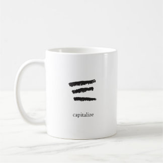 Kennzeichen-Tasse der Korrektoren -- schreiben Sie Kaffeetasse