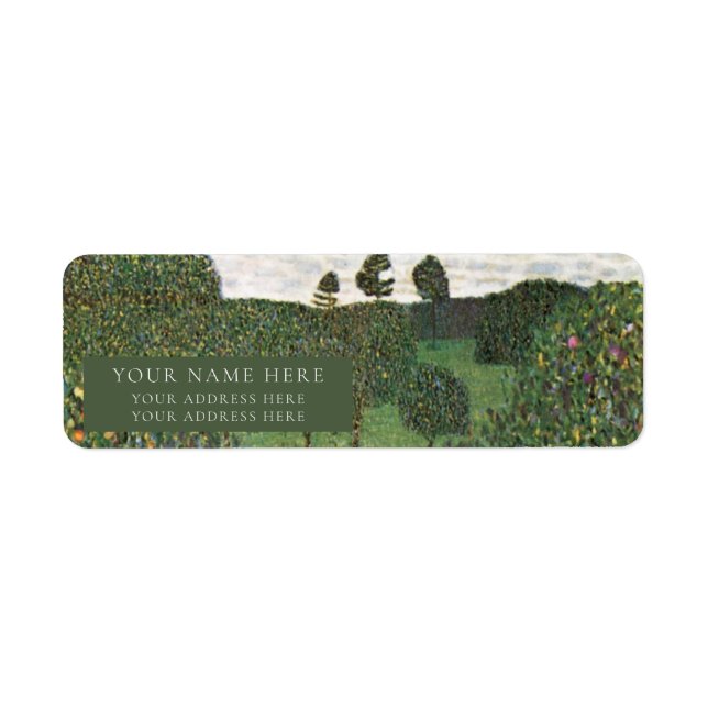 KENNZEICHNUNG DER RÜCKKEHR: GUSTAV KLIMT (Vorne)