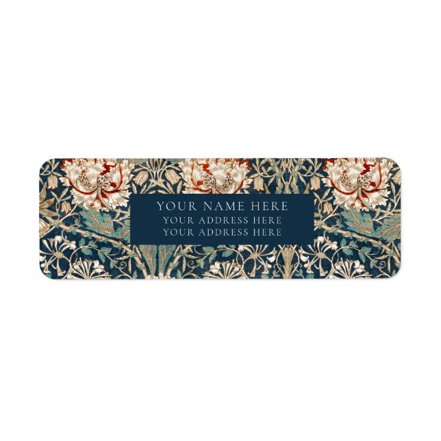 KENNZEICHNUNG DER RÜCKKEHR : WILLIAM MORRIS : FLOR (Vorne)