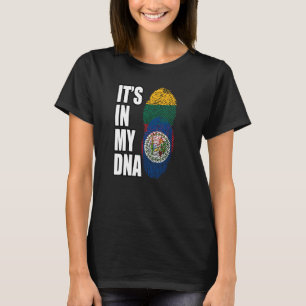 Kennzeichnung des belgischen und litauischen Mix-D T-Shirt