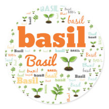 KENNZEICHNUNG DES HERB-WORTS - BASIL