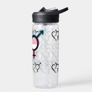 Kennzeichnung für Inklusivität und Liebe Symbol TG Trinkflasche