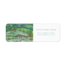 KENNZEICHNUNG "JAPANESE FOOTBRIDGE" DER MONET-RÜCK