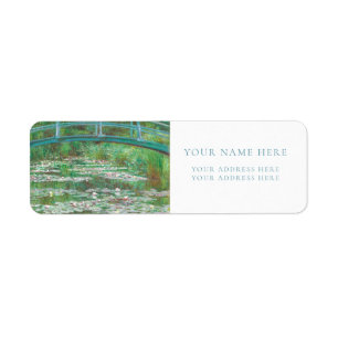 KENNZEICHNUNG "JAPANESE FOOTBRIDGE" DER MONET-RÜCK