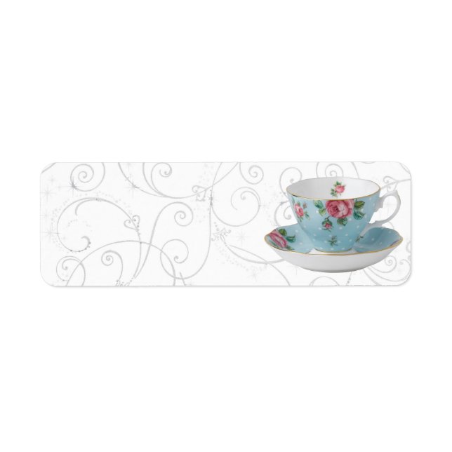 KENNZEICHNUNGEN FÜR ANTIQUE TEE-CUP UND SAUCER-ADR (Vorne)