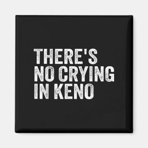 Keno Casino Game Funny Magnet