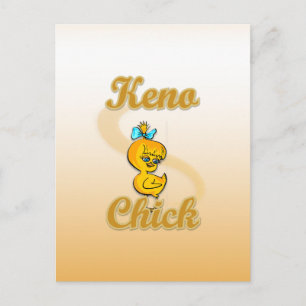 Keno Chick Postkarte
