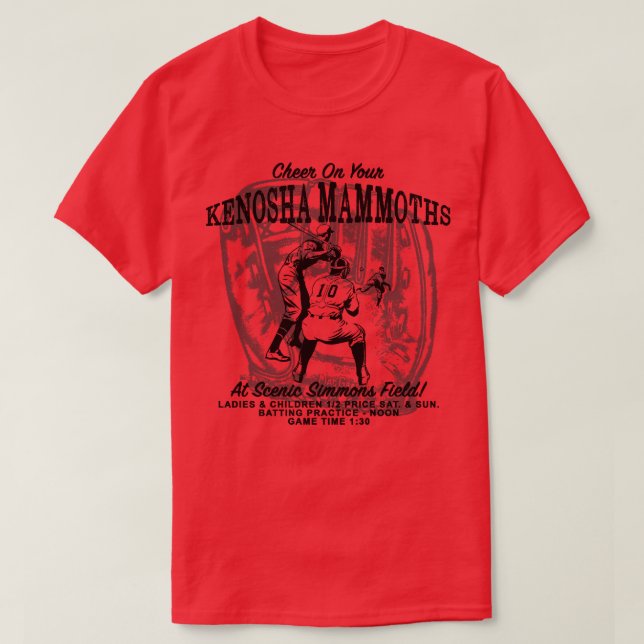 Kenosha Mammoths TShirt (Design vorne)