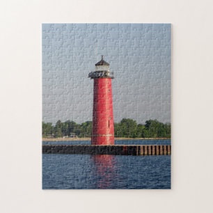 Kenosha North Pierhead Leuchtturm Puzzle
