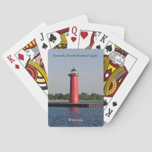 Kenosha North Pierhead Light Spielkarten