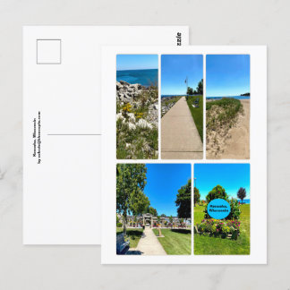 Kenosha, Wisconsin Postkarte