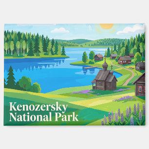Kenozersky-Nationalpark Russland Magnet