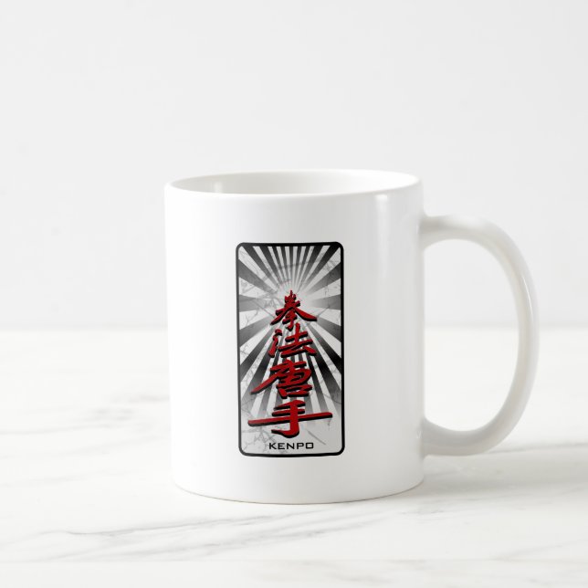 Kenpo-Karate-3D Kaffeetasse (Rechts)