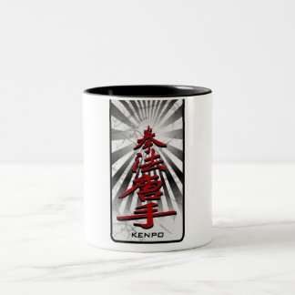 Kenpo-Karate-3D Zweifarbige Tasse