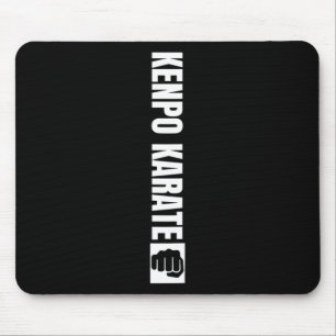 Kenpo Karate Coach Vintag gestört Amerikaner Ken Mousepad