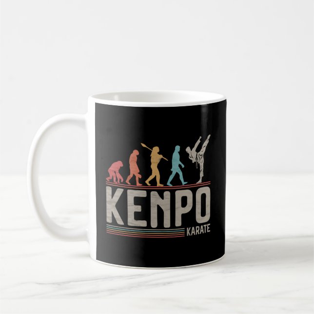 Kenpo Karate Evolution Mial Fighter Kaffeetasse (Links)