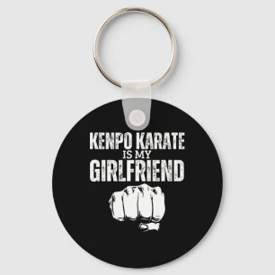 Kenpo Karate ist meine Freundin Funny American Ken Schlüsselanhänger