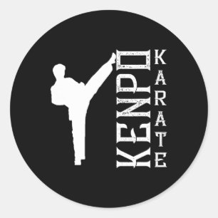 Kenpo Karate Japan Verteidigungsstreitkräfte Marti Runder Aufkleber