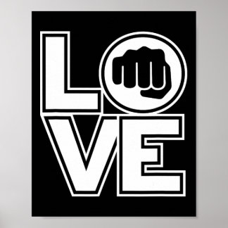 Kenpo Karate Liebe Funny Proud American Kenpo Poster