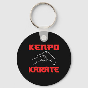 Kenpo Karate Martial Artist Schlüsselanhänger
