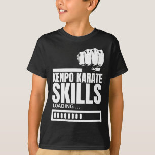 Kenpo Karate Skills Loading Funny American Kenpo T-Shirt