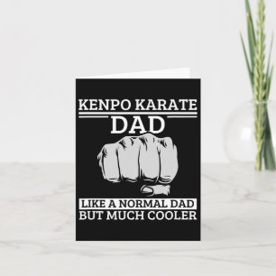 Kenpo Karate Vater Vater Zitat Funny American Kenp Karte