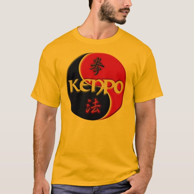 Kenpo Yin Yang T - Shirt (Vorderseite)